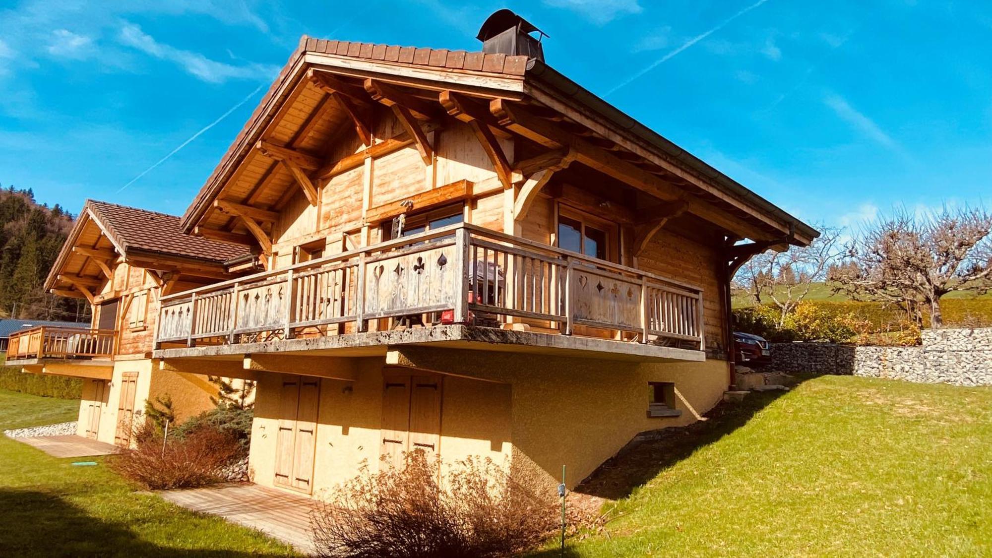 Le Chalet D'Ulysse Araches-la-Frasse Экстерьер фото
